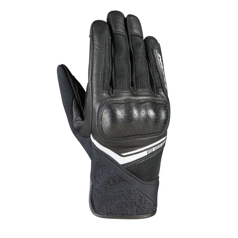 Discount Manusi femei Roadster vara piele/textil Ixon model RS Launch LS culoare: negru/gri – degete tactile L (9/10)
