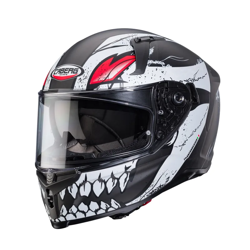 Livrare expres Casca integrala pentru scuter – motocicleta Caberg model Avalon X SV Punk K8 gri/alb/rosu mat Pinlock ready XXL (63/64cm)