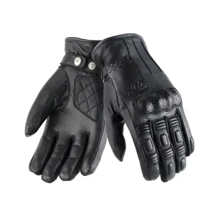 Manusi femei piele pentru scuter – motocicleta Urban iarna Seventy model SD-C33 negru Negru L (9 cm) Retur ușor