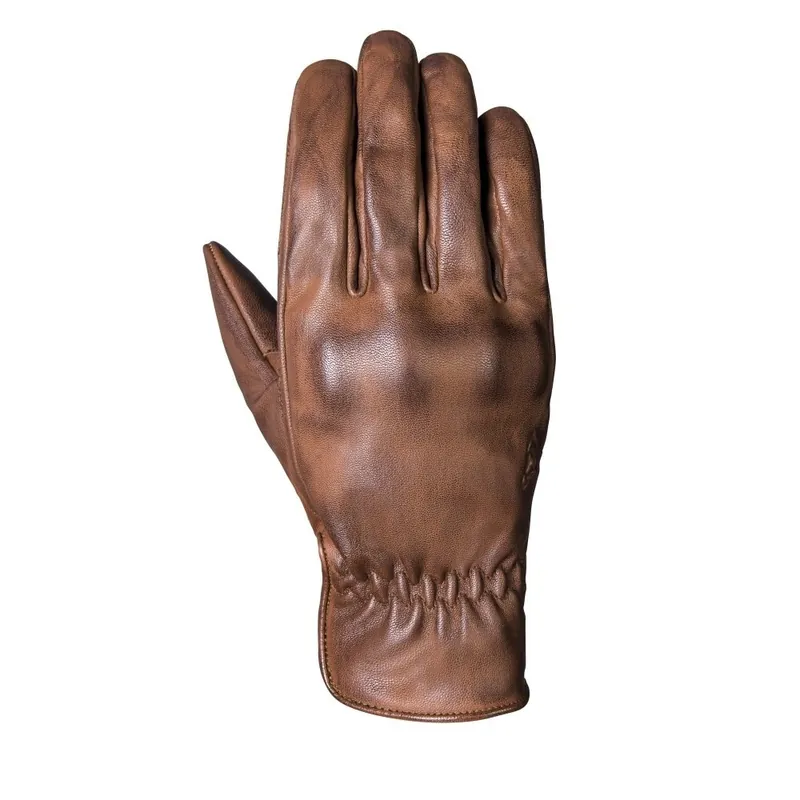 Retur ușor Manusi barbati pentru scuter – motocicleta Urban/heritage vara piele Ixon model RS Nizo MS culoare: camel (maro) – degete tactile 3XL (13/14)