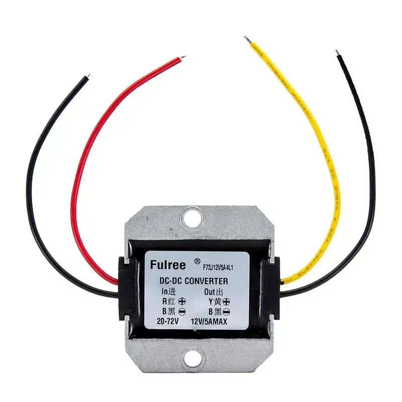 Disponibil imediat Convertor de tensiune, pentru trotineta electrică, DC 20V-72V la 12V 5A | Motorevolution