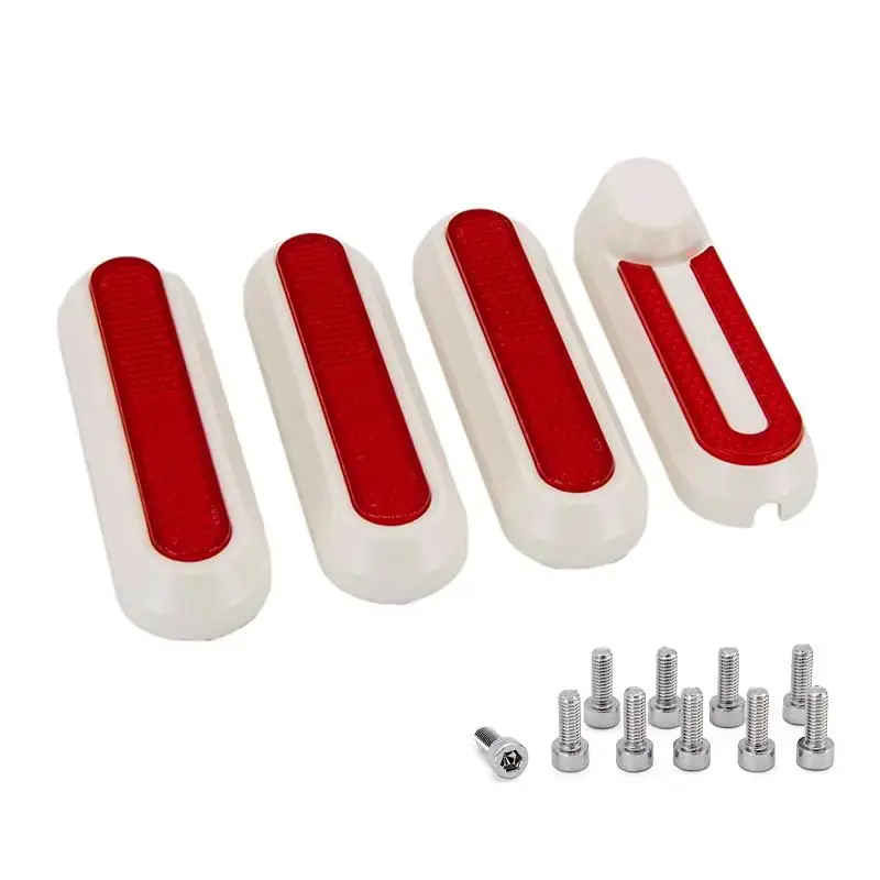 Ornament roata spate Xiaomi M365 și Pro alb Retur gratuit