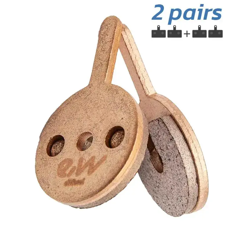 Plăcuțe de frână CT007-S sinterizate rotunde cu știft [Ewheel] – 2 buc Nu rata