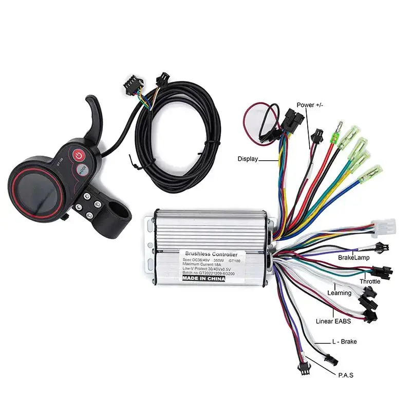 KIT controler GT100 36/48V 18A 350W Lichidare de stoc