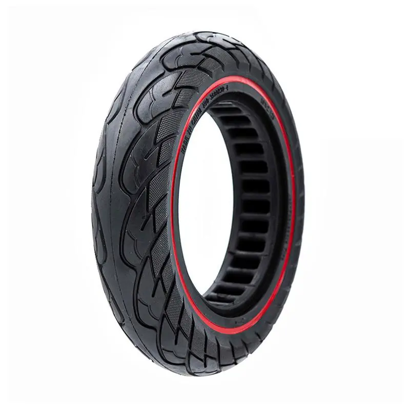 Mai ieftin Cauciuc plin, pentru trotineta electrică, 10 x 2,125-6.1/B34, negru cu linie roșie | Motorevolution