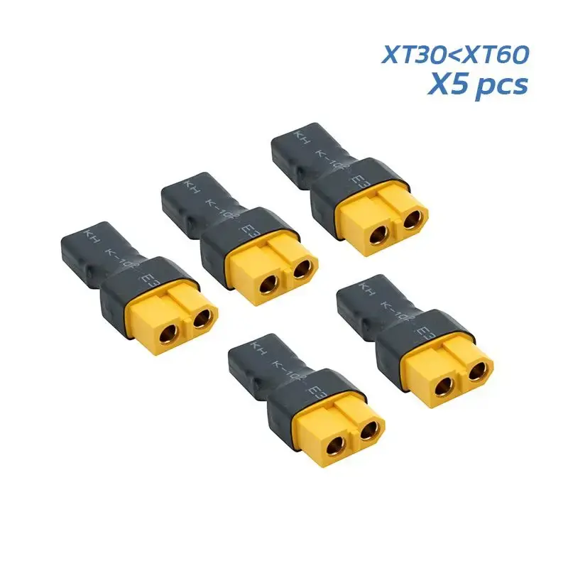 Livrare rapidă Set adaptor XT30 tată la XT60 mamă – 5 buc