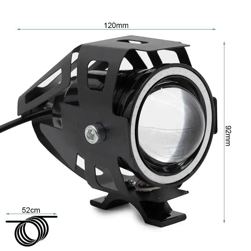 Far trotineta electrica 12-80V U7 alb Ofertă limitată