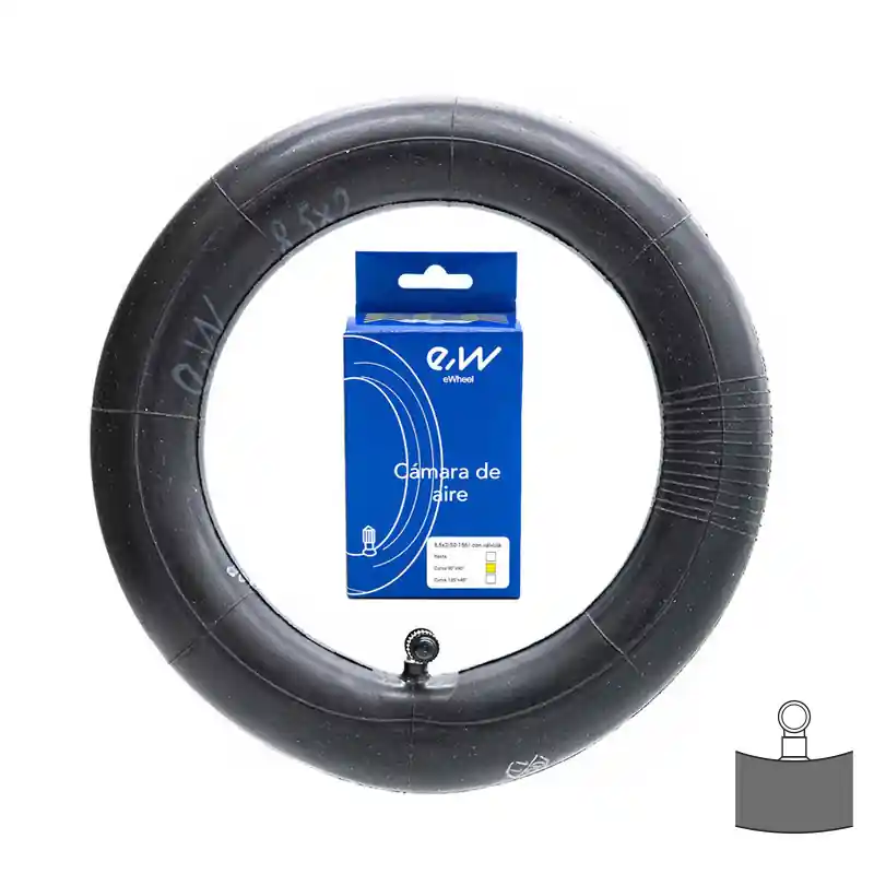 Cameră de aer curbată 90×90º 8,5×2 (50-156) [Ewheel] Ieftin