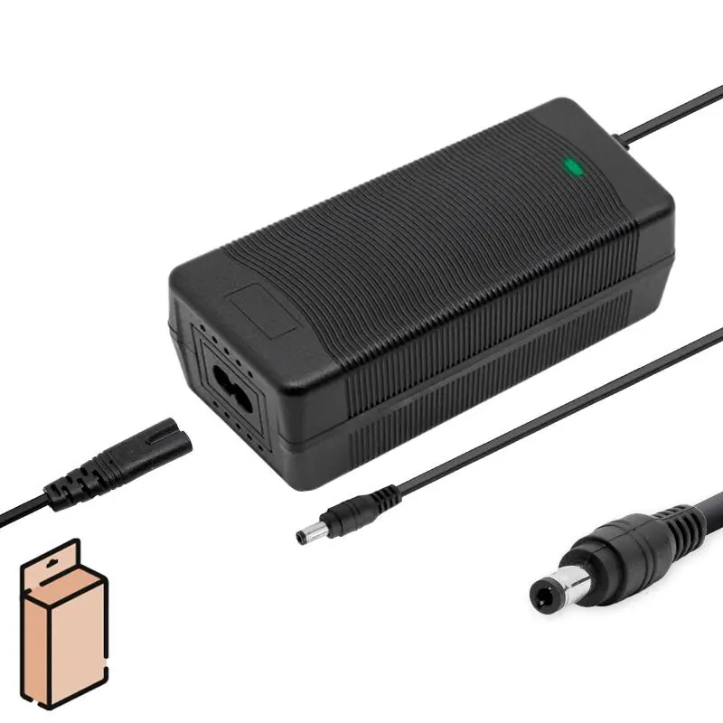 Livrare gratuită Încărcător – trotineta electrică, 48V (54.6 V), 2A, 5.5 mm, negru | Motorevolution