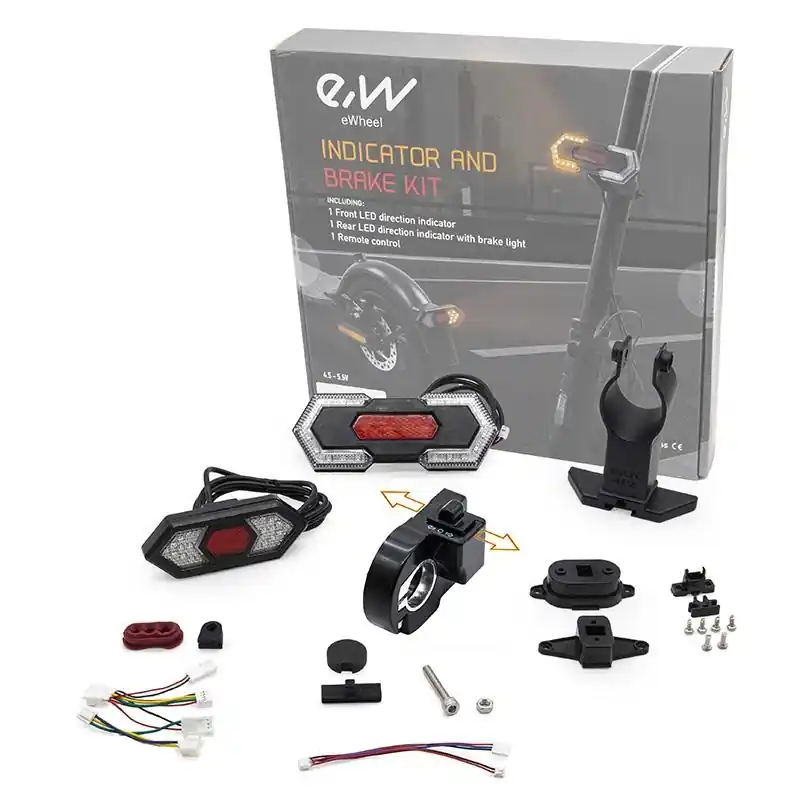 Plată sigură Set eWheel indicator + lumini de avertizare Frana și poziție trotineta electrica Xiaomi