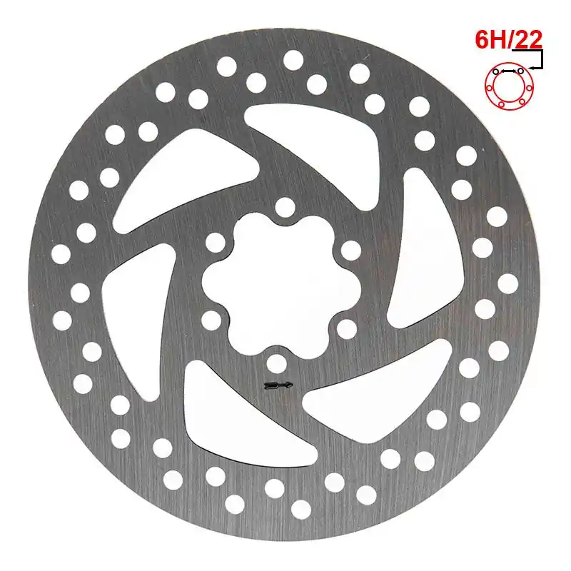 Livrare expres Disc frana trotineta electrica 145 mm 6h argintiu