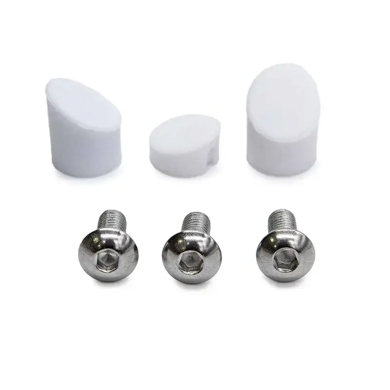 Reduceri Pachet de 3 dopuri de cauciuc pentru Aripa trotineta electrica spate GX1.0 Xiaomi M365 și Pro alb