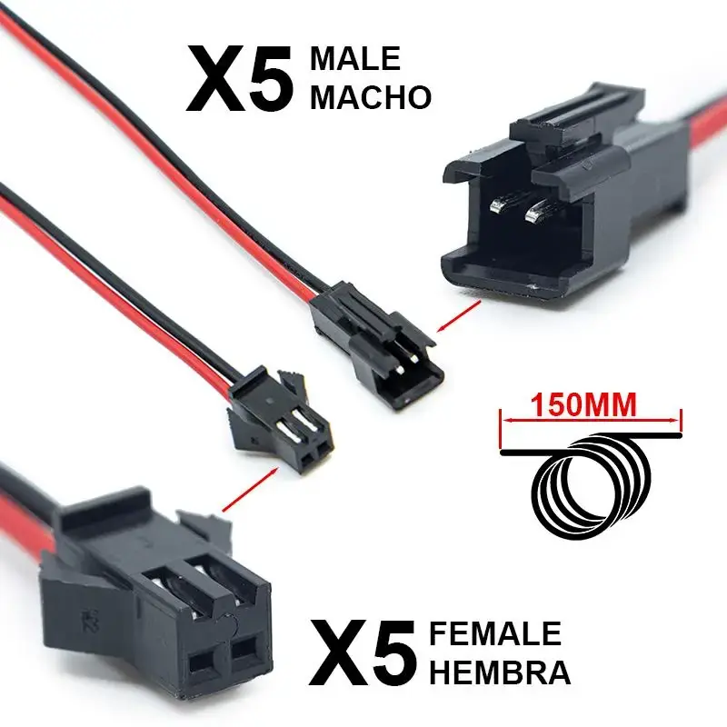 Conector trotineta electrica SM 2 pini cu cablu 22 AWG – 5 tată și 5 mamă Preț mic