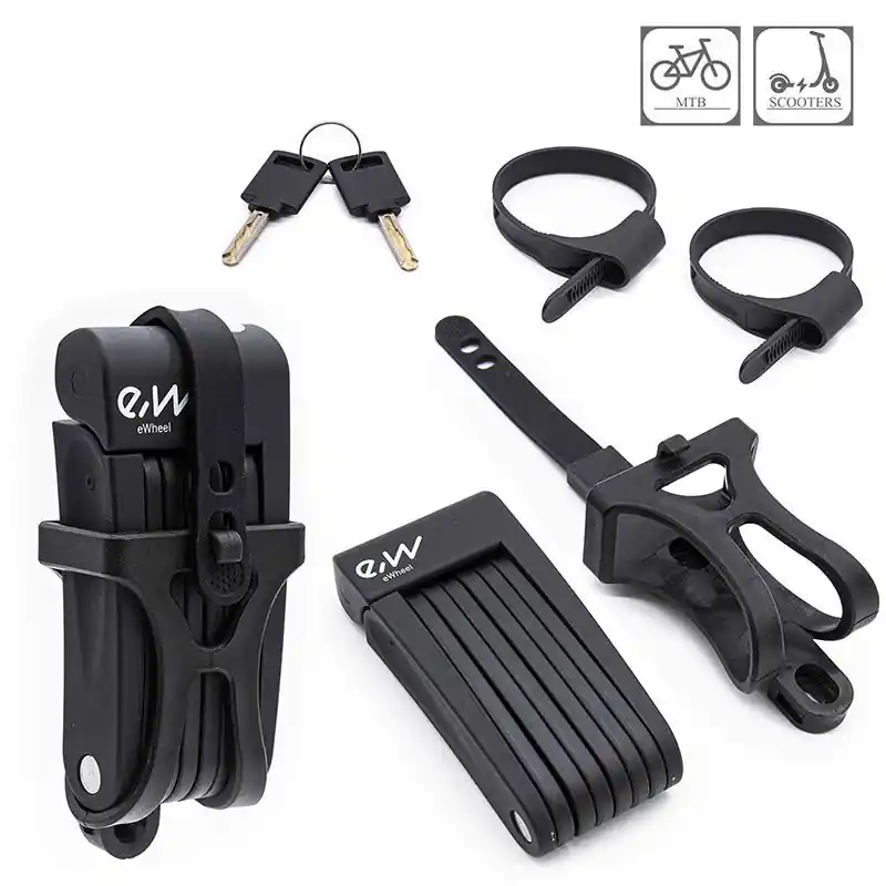 Bestseller Lanț anti – furt, trotinete / biciclete / scutere electrice, 80 cm, model 5, negru | Motorevolution