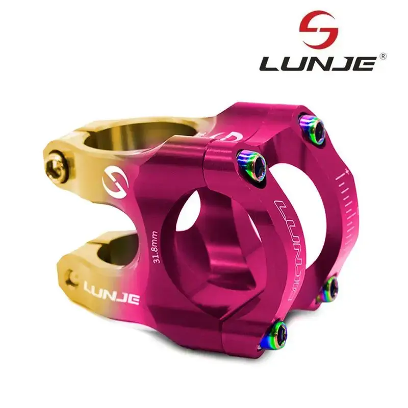 Tijă pentru ghidon de 31,8 mm EWPM-003 roz-galben Vezi acum