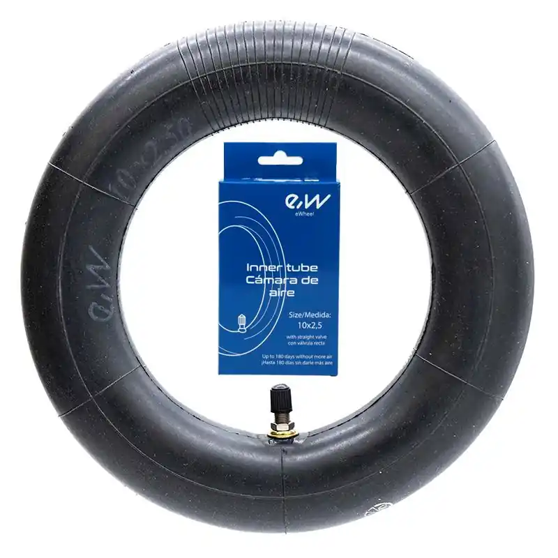 Cumpără online Camera de aer trotineta electrica dreaptă 10×2,5 VR 20mm [Ewheel]