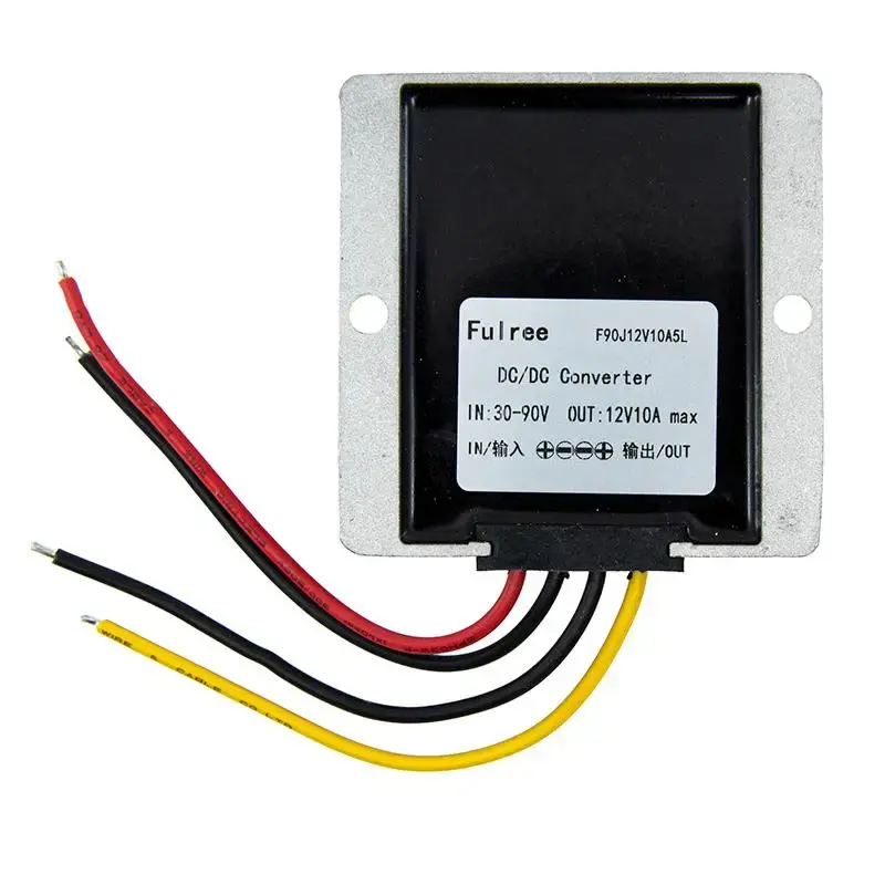 Expediere rapidă Convertor de tensiune, pentru trotineta electrică, DC 30V-90V la 12V 10A | Motorevolution