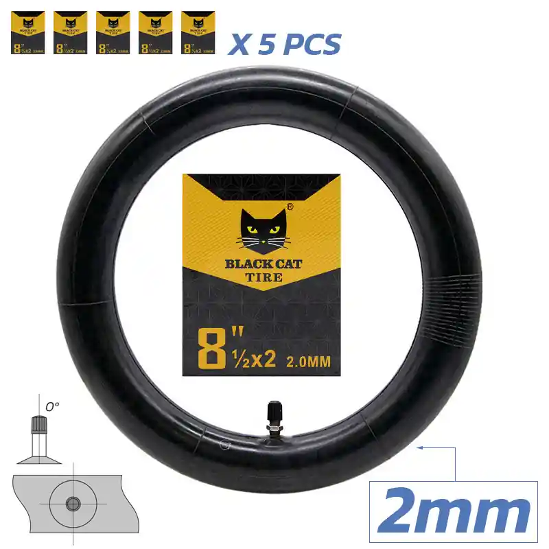 Chilipir Camera aer trotineta electrica Black Cat Premium 2.0mm, model 8.5×2(156) – set 5 buc