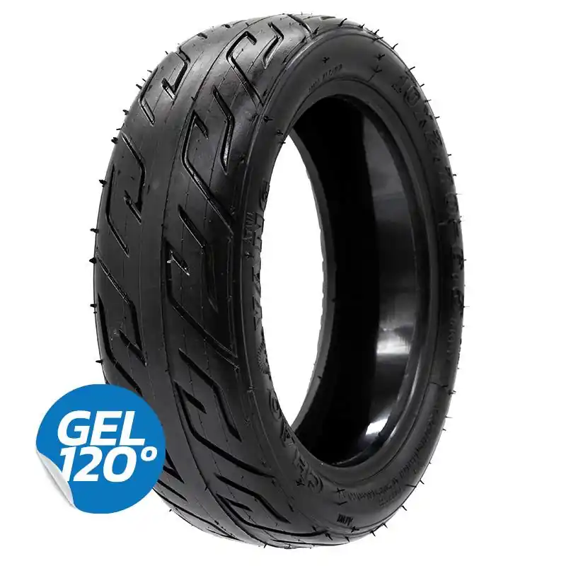 Anvelopă fără cameră (tube less) 10×2,7-6,5, pentru trotineta electrică, cu gel anti-puncție | Motorevolution Doar azi