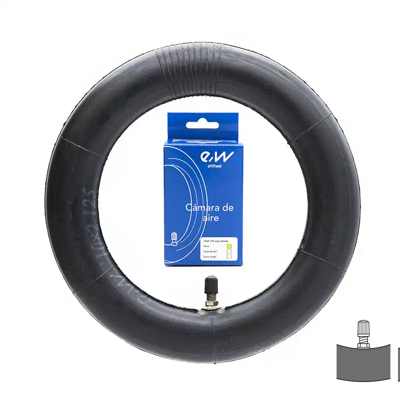 Camera de aer trotineta electrica dreaptă 10×2.125 [Ewheel] Preț promoțional