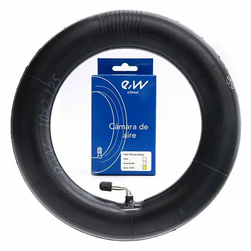 Premium Cameră de aer curbată 0×90º 10×2.125 [Ewheel]