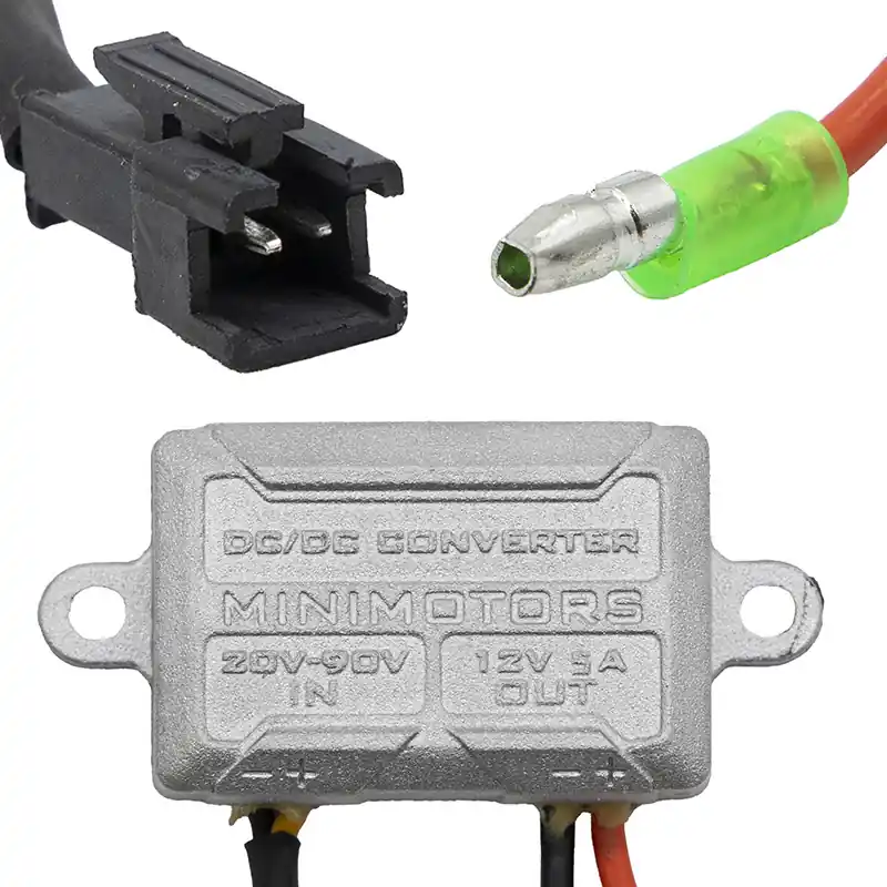 Convertor DC trotineta electrica Dualtron Minimotoare 20V-90V la 12V5A model 1 Ofertă limitată