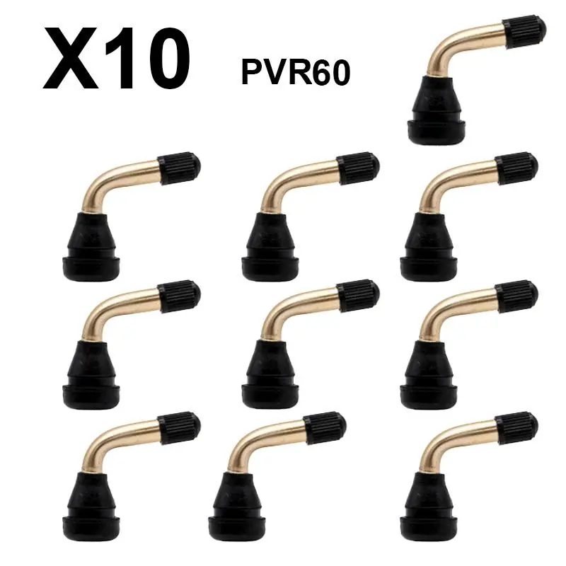 Set supapă valva tubeless fără tub curbat 90° – PVR 60 – 10buc Ofertă de sezon