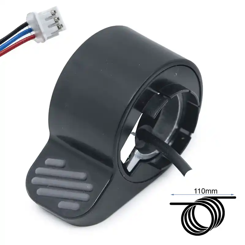 Doar azi Accelerație neagră 10cm Ninebot E22/E25/E45 E [Ninebot] – Conector JST ZH
