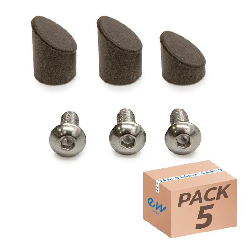 Chilipir Set capace aripă – spate, GX2.0, trotineta electrică Xiaomi, 5 bucăți, negru | Motorevolution