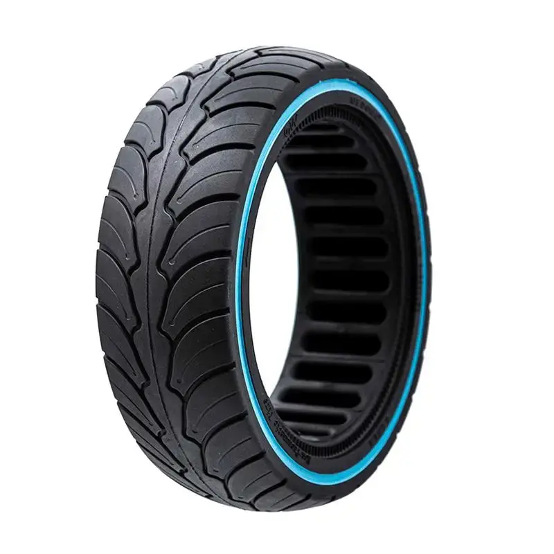 Anvelopă plină 8×2.5-6.1/B58, pentru trotineta electrică Dualtron Mini, negru cu linie albastră | Motorevolution Ultima șansă