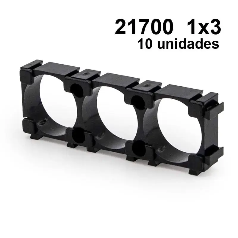 Set suport contructie Baterie – Acumulator 21700 1×3 – 10 buc Calitate înaltă