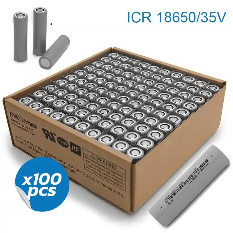 Ofertă Celula acumulator Li-ION EVE INR18650 35V 3500mAh 3,5Ah 3c CUTIE 100 buc