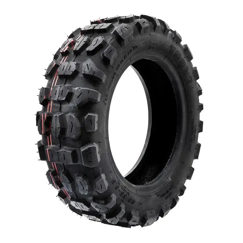 Chilipir Anvelopa trotineta electrica fara camera, Tubeless trotineta electricaa TUOTV 90/65-6,5 (11×3) cu crampoane pentru offroad