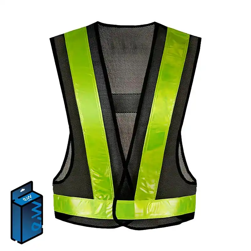 Vestă reflectorizantă pentru trotineta / bicicleta electrică, verde | Motorevolution Disponibil imediat