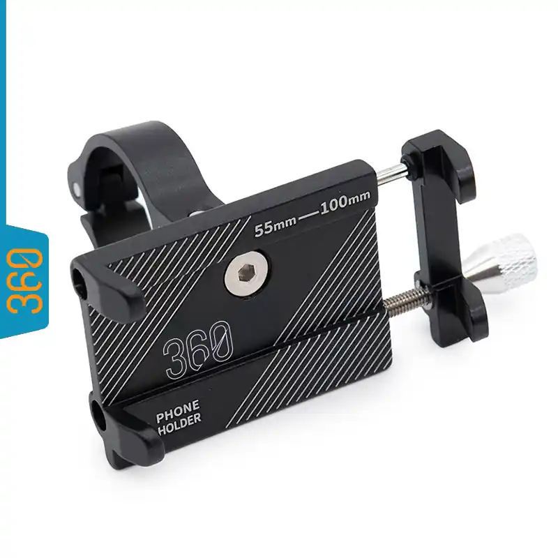 Suport universal – telefon mobil – trotineta / bicicleta electrică, model G81, negru | Motorevolution Disponibil imediat