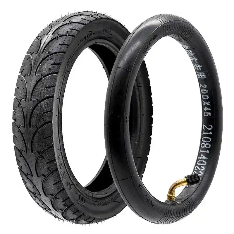 Nu rata Set anvelopă cu cameră, pentru trotineta electrică, 200×50 pentru janta de 5,5 inch | Motorevolution
