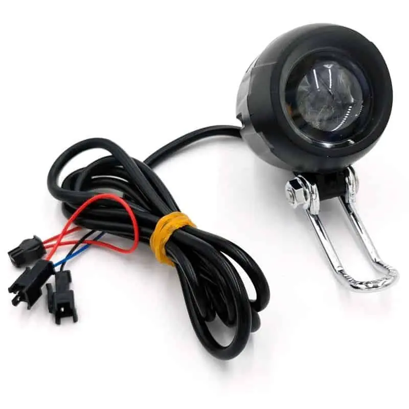 Far cu lumină LED și claxon încorporat, trotineta electrică, 12-72V, conector SM | Motorevolution Reduceri