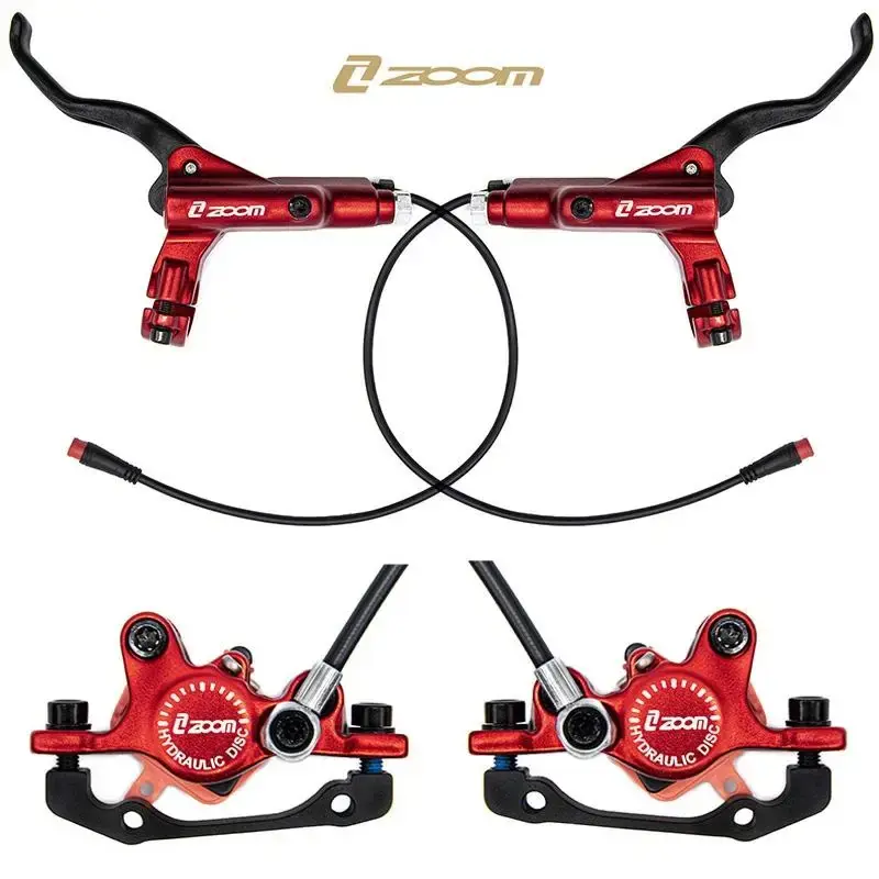 Kit frana hidraulica trotineta electrica Zoom CR-3 rosu model 2 Ieftin