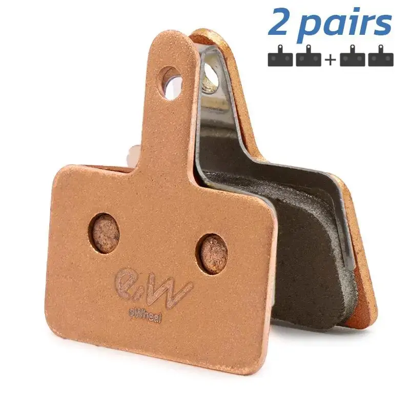Reducere specială Plăcuțe de frână RT004-S sinterizate dreptunghiulare cu știft [Ewheel] – 2 seturi in cutie