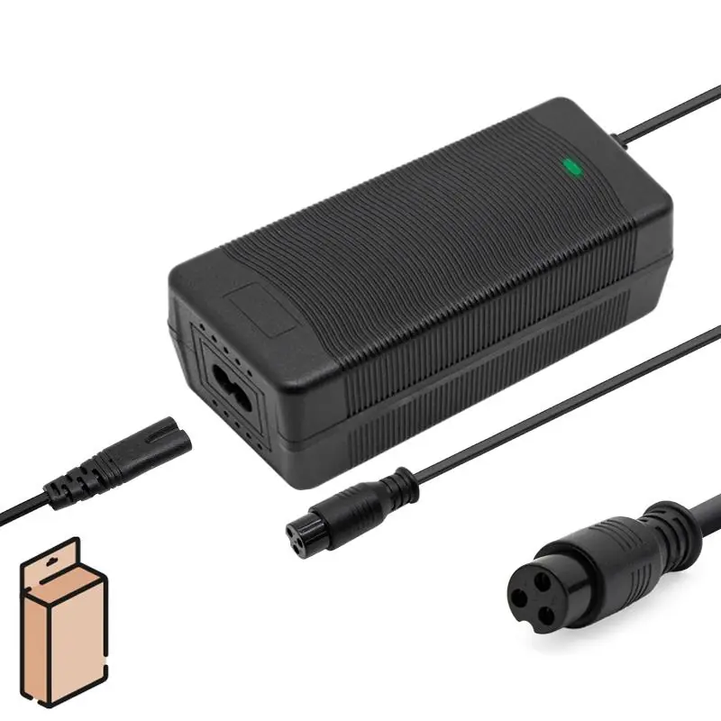 Încărcător – trotineta electrică, conector GX16, 48V (54.6 V), negru | Motorevolution Transport gratuit