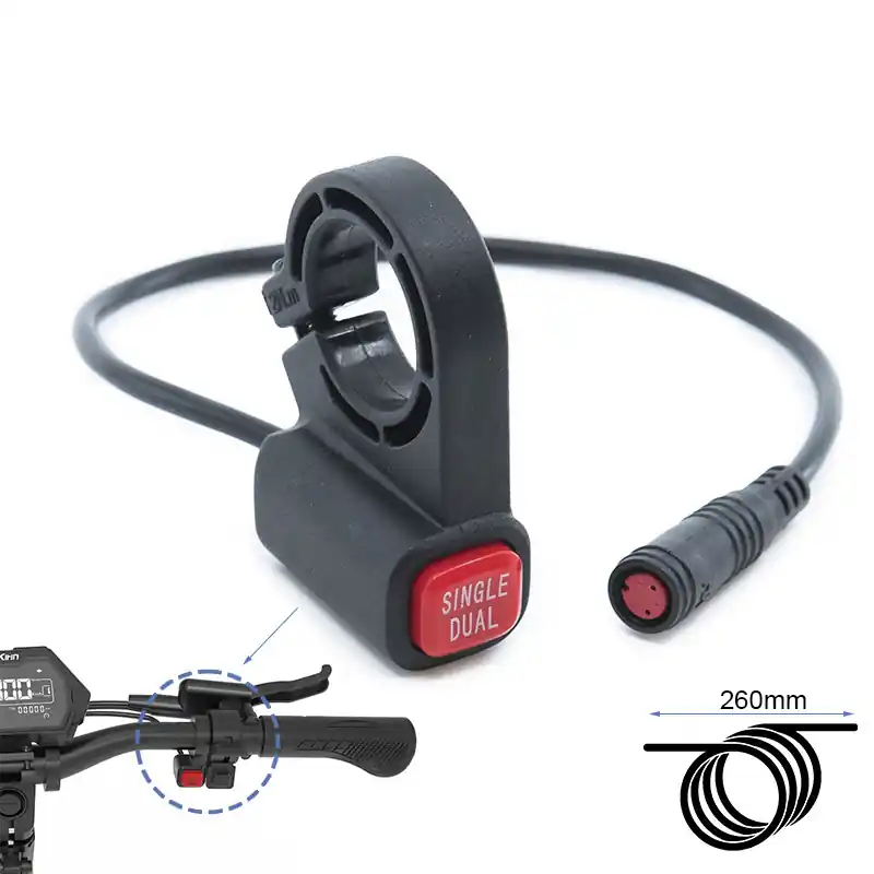 Buton de pornire trotineta electrica Kugoo KuKirin G3 Pro tastatură simplă/duală Doar azi