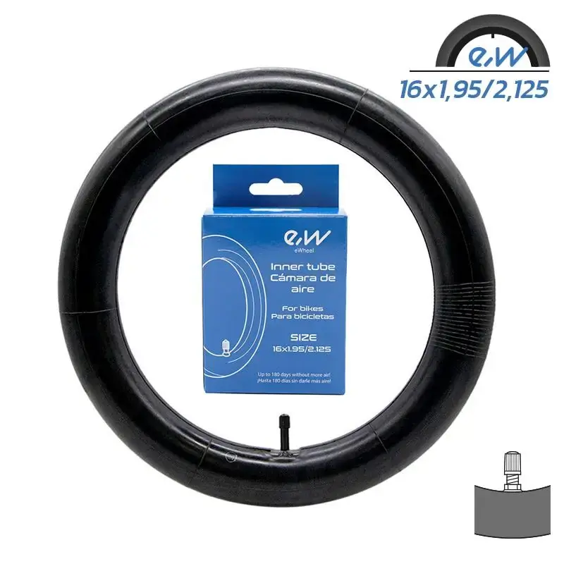 Chilipir Camera de aer trotineta electrica 16×1,95/2,125 Ewheel – valvă dreapta