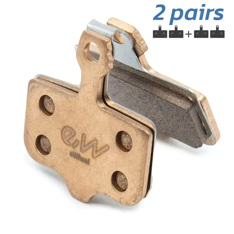 Plăcuțe de frână RT002-S sinterizate dreptunghiulare cu știft [Ewheel] – 2 buc Reducere de preț