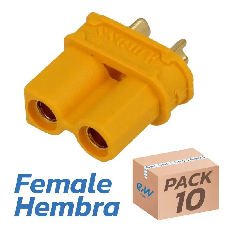 Livrare gratuită Conector trotineta electrica XT30U Amass 10 Conector trotineta electricai mamă
