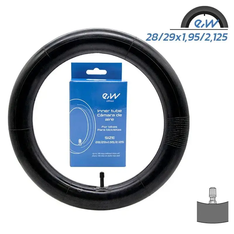 Reducere extra Camera de aer trotineta electrica 28/29×1,95/2,125 Ewheel – valvă dreapta