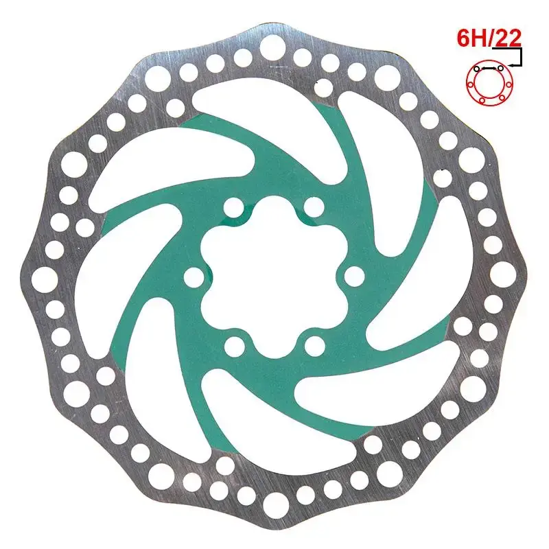 Livrare expres Disc frana R6.1 140mm 6H verde