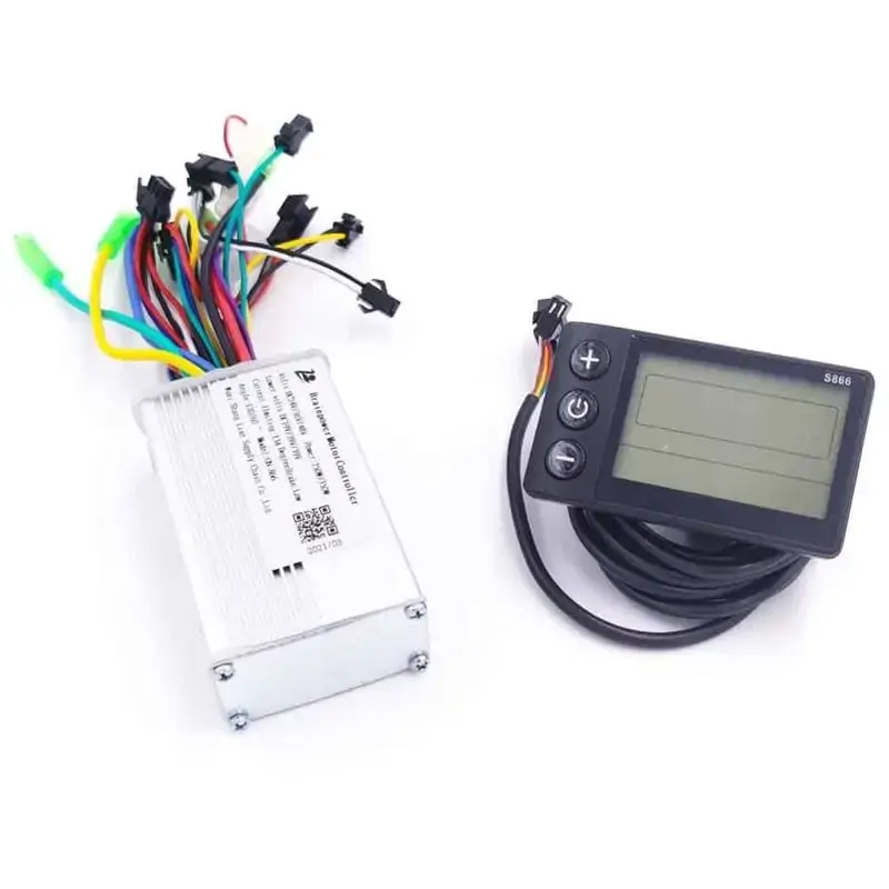 Kit 24/36/48V 13A 250/350/500 W Display S866 trotineta electrica Lichidare de stoc