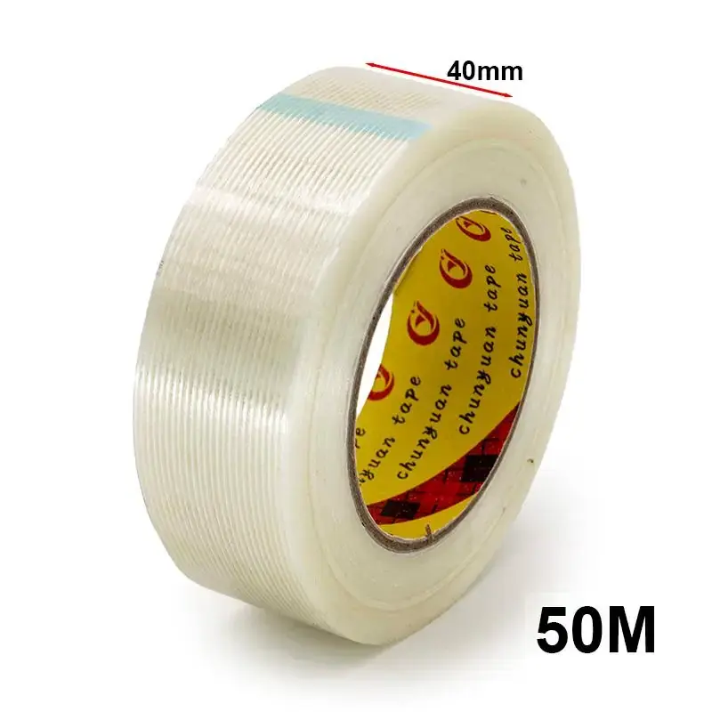 Reducere specială Bandă adezivă din fibră de sticlă latime 40 mm lungime 50 m