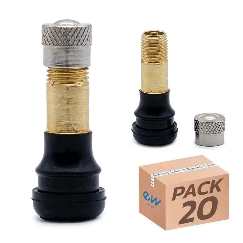 Cel mai vândut Set supapa valva tubeless fără tub drept 32mm (etanșare la presiune) – PVR40 – 20 buc