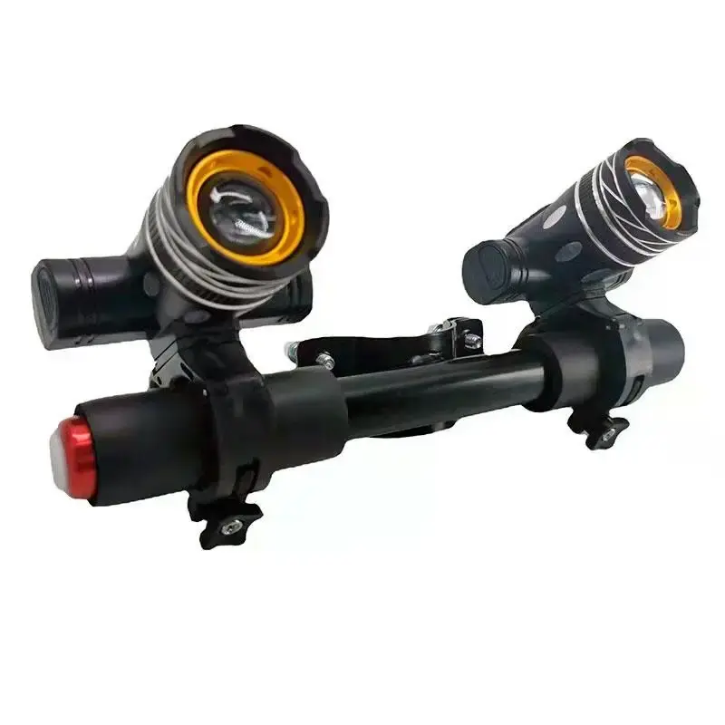 Faruri LED – trotineta electrică, reîncărcabile, cu ghidon, negru | Motorevolution Ofertă exclusivă